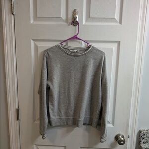 Gray Crew Neck Sweater